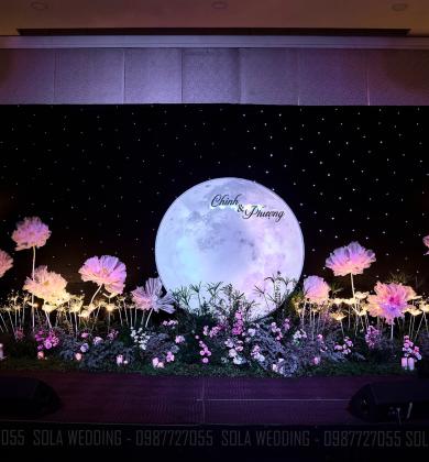 Trang Tr&iacute; Tiệc Cưới T&acirc;n Thuận (Q7) &ndash; Ngoại Cảnh & Indoor