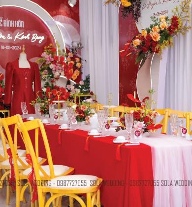 Trang trí gia tiên có tái sử dụng - SolaWedding