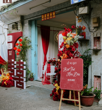 Trang tr&iacute; gia ti&ecirc;n Quận B&igrave;nh T&acirc;n c&oacute; sẵn ph&ocirc;ng rạp m&acirc;m quả