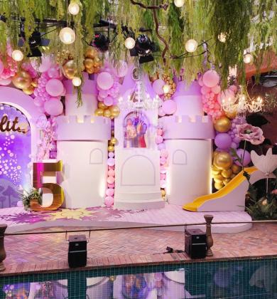 Tiệc sinh nhật với chủ đề công chúa Disney