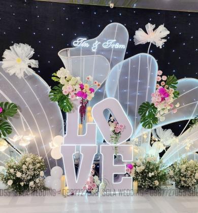 Trang Tr&iacute; Tiệc Cưới Tại Phường Ph&uacute; L&acirc;m &ndash; Sola Wedding