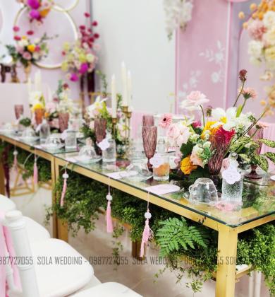 Trang tr&iacute; tiệc cưới tại phường B&igrave;nh Đ&ocirc;ng &ndash; Kh&ocirc;ng gian sang trọng tại Hồ Ch&iacute; Minh