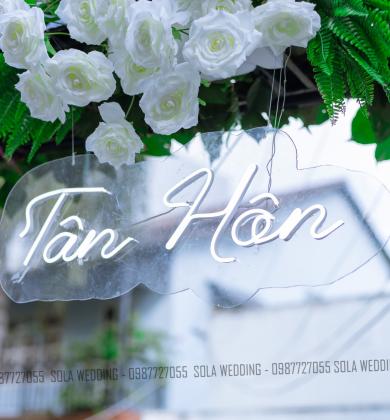 Trang Trí Gia Tiên Tông Màu Xanh