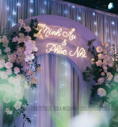 Trang Trí Tiệc Cưới Tại Nhà Hàng Asiana Bình Thạnh