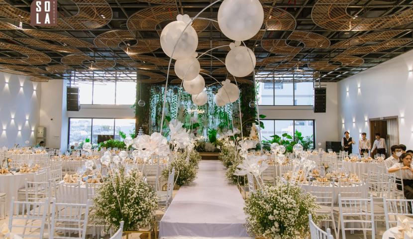 3 kinh nghiệm trong trang trí tiệc cưới